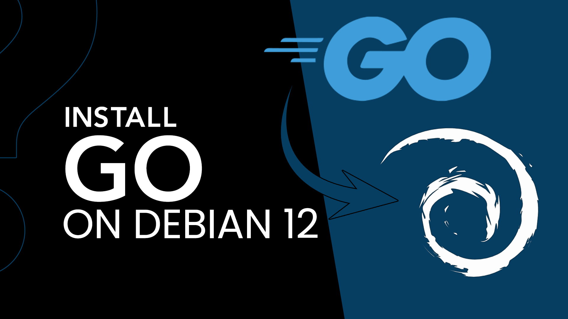 how to install go on debian 12