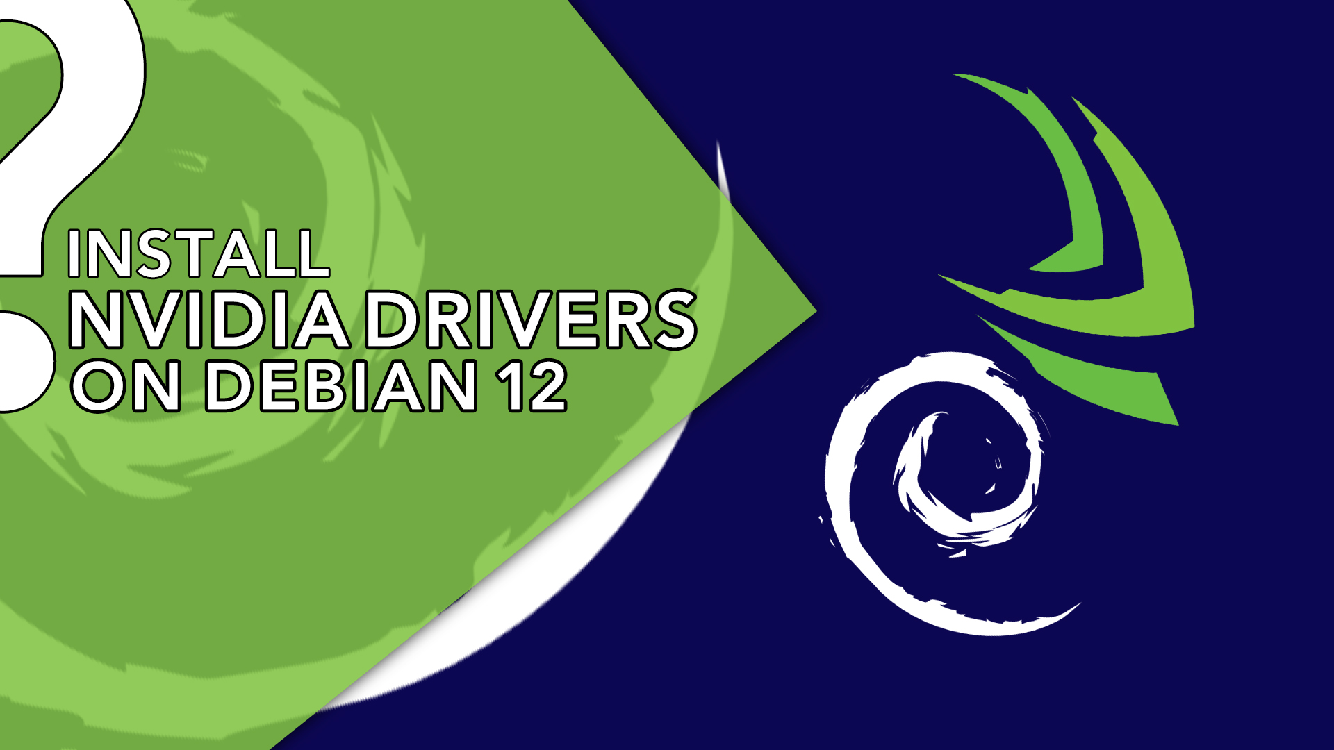 how to install nvidia drivers debian 12