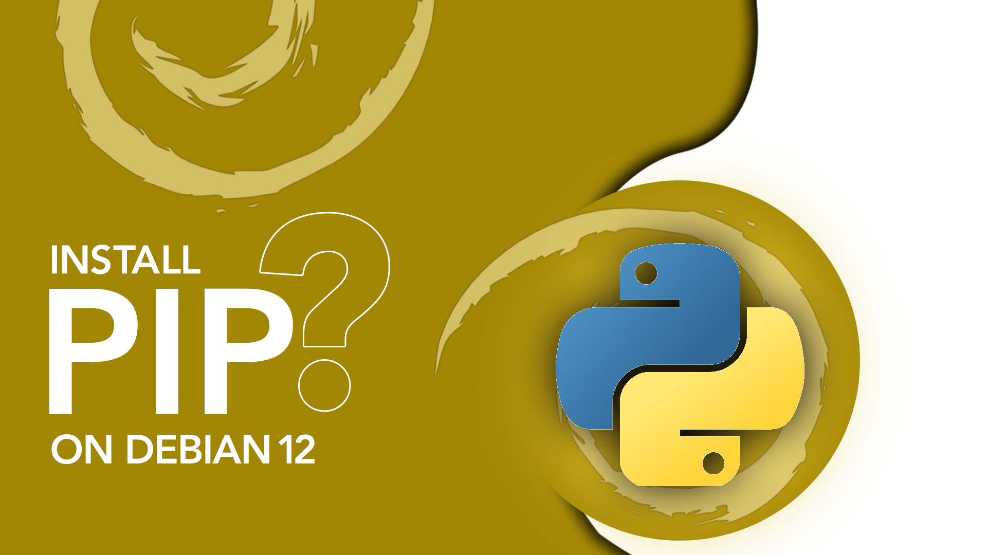 how to install pip debian 12