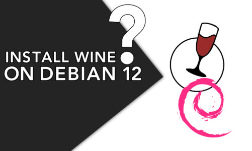 how to install wine on debian 12