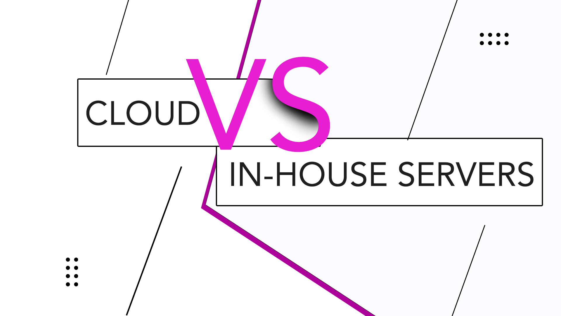 Cloud vs. In-House Servers Advantages and Disadvantages