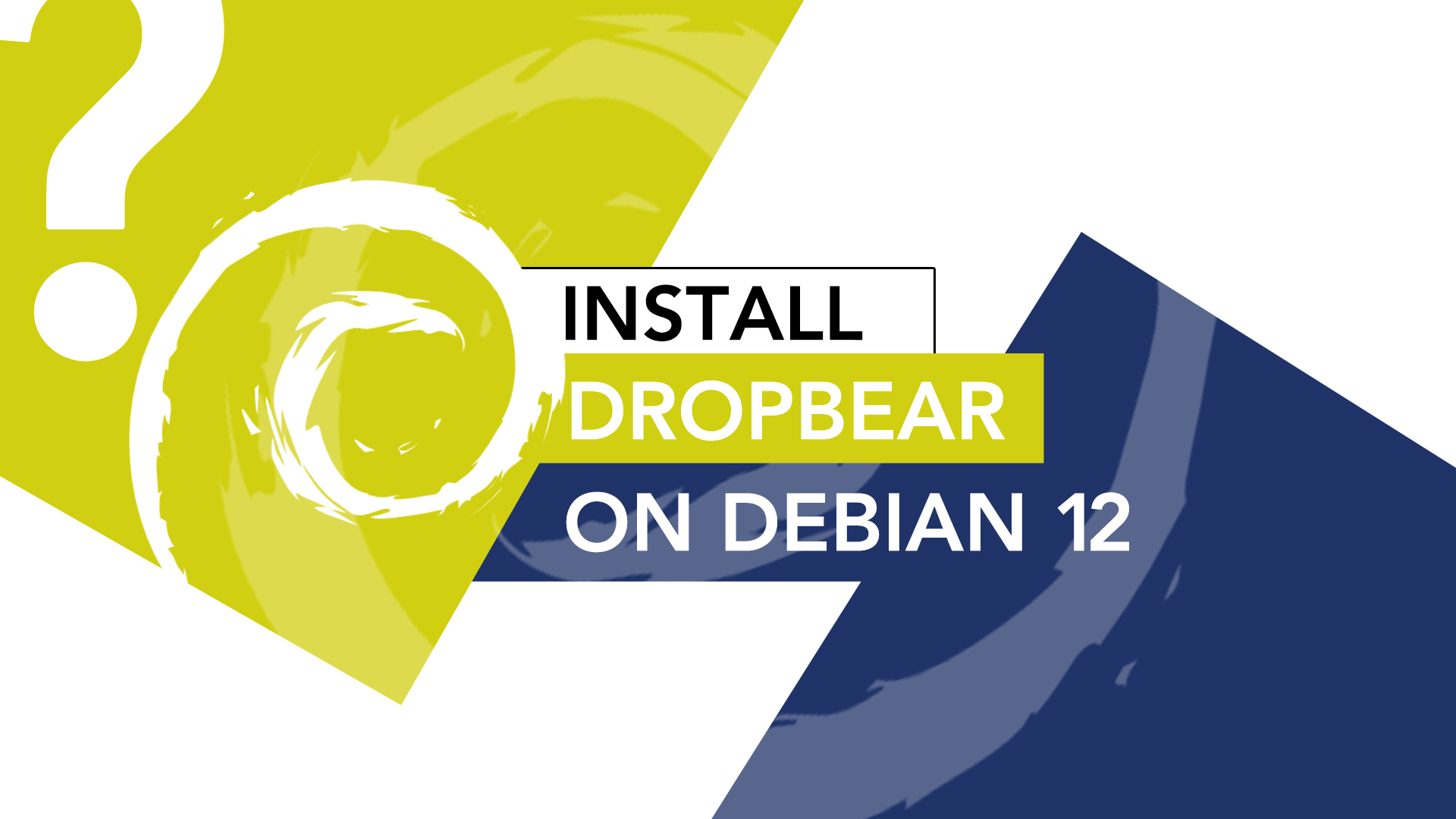 how to install dropbear on debian 12