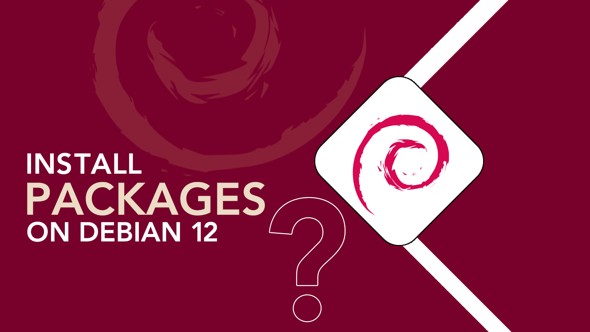 how to install packages on debian 12