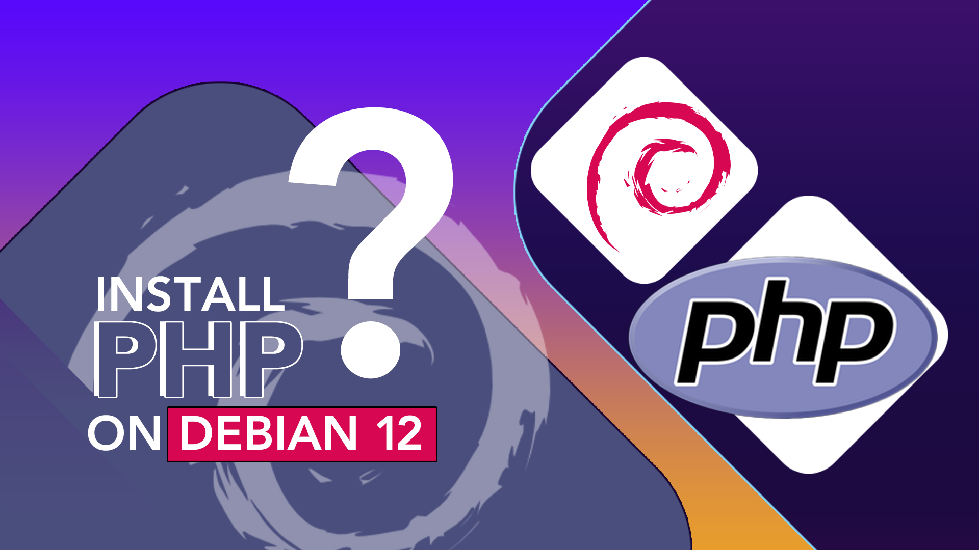 how to install php on debian 12