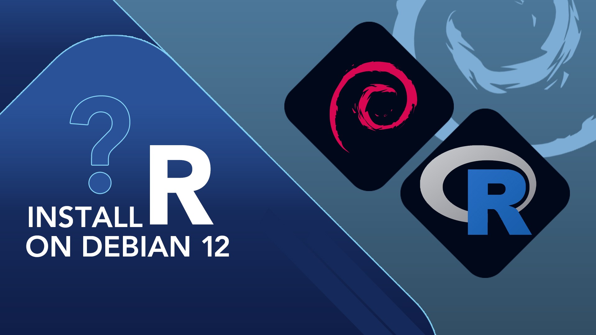 how to install r on debian 12