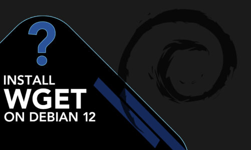 how to install wget on debian 12