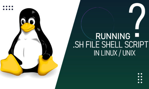How To Run the .sh File Shell Script In Linux UNIX