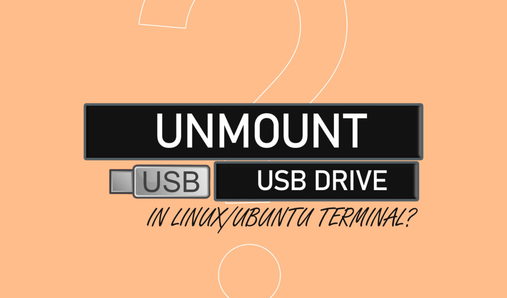 How do I unmount a USB drive in Linux Ubuntu terminal