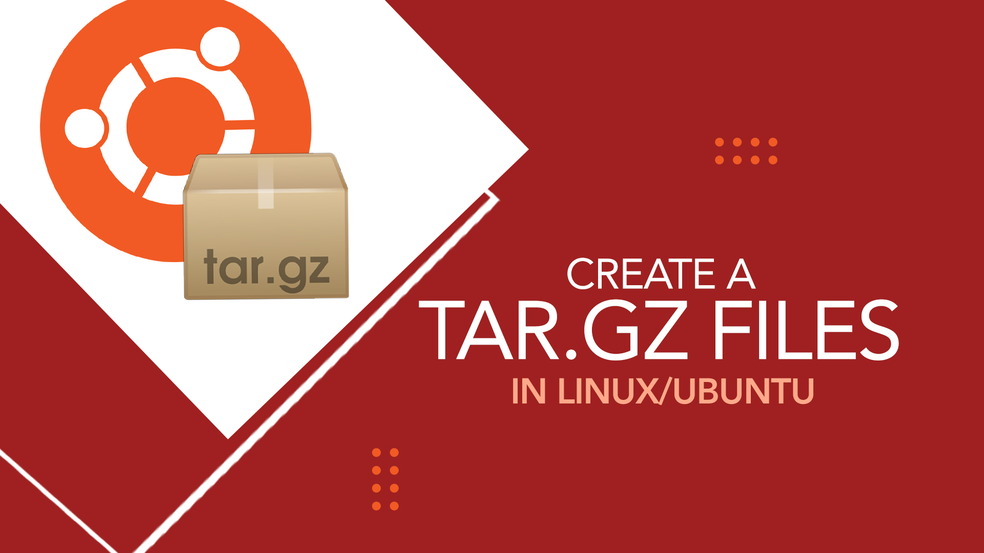 How to Create a tar File in Linux Ubuntu