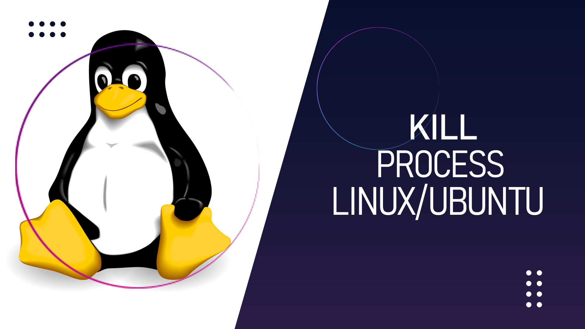 How to kill a process in Linux Ubuntu by PID
