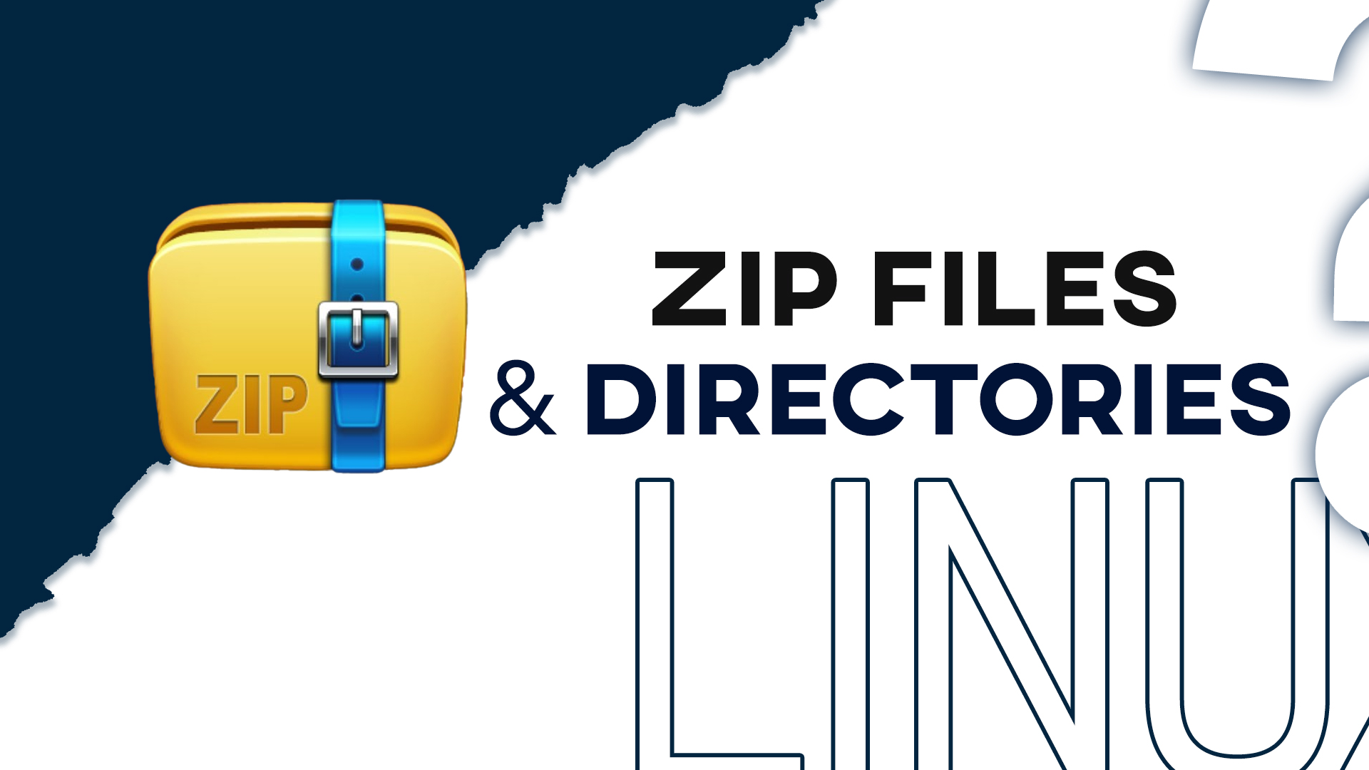 How to Zip Files and Directories in Linux