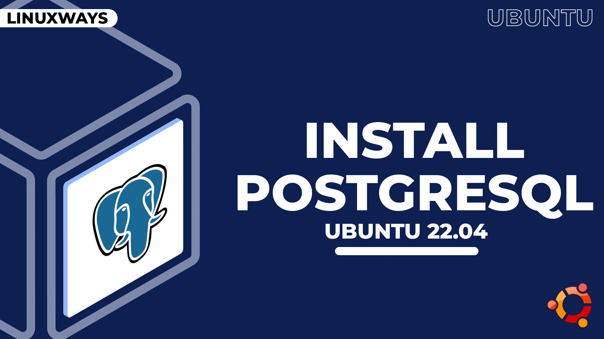 How to install PostgreSQL in Ubuntu 22.04 copy