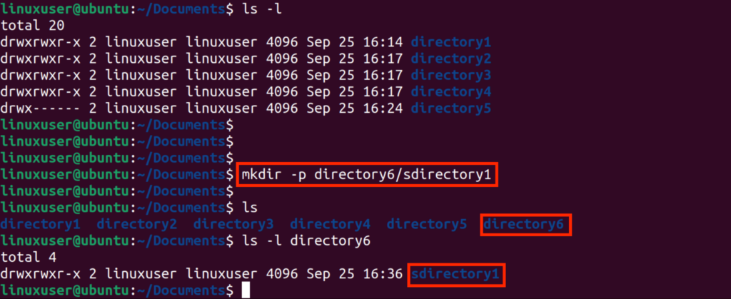 How to Create a Folder using Terminal in Ubuntu 22.04? – LinuxWays