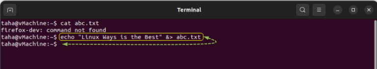 How to Save Terminal Output to a File in Ubuntu? – LinuxWays