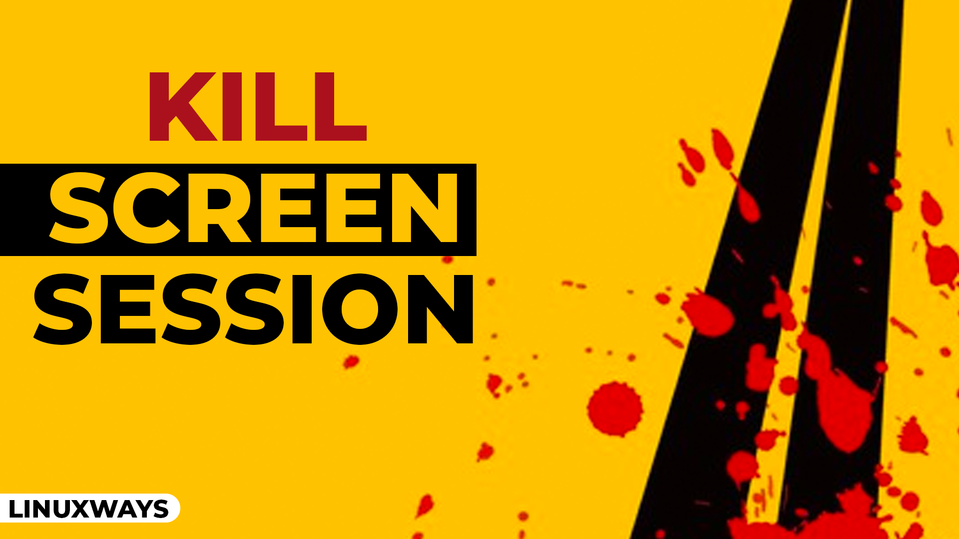 How to kill a screen session