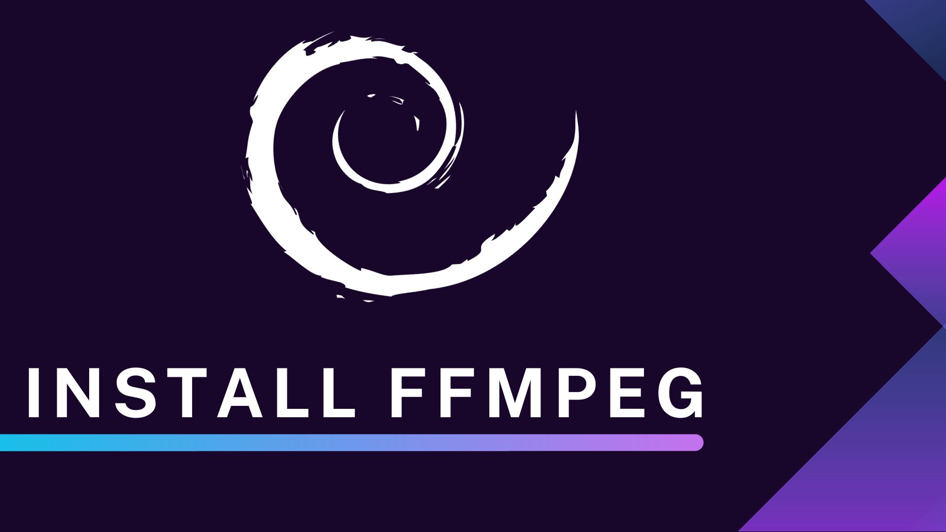 How to Download and Install FFMPEG in Debian 12