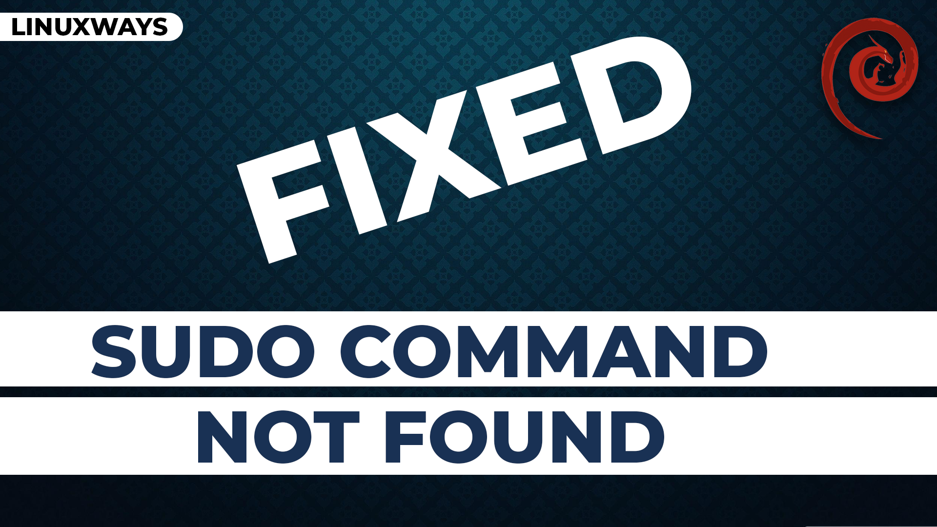How to Fix sudo Command Not Found in Debian 12