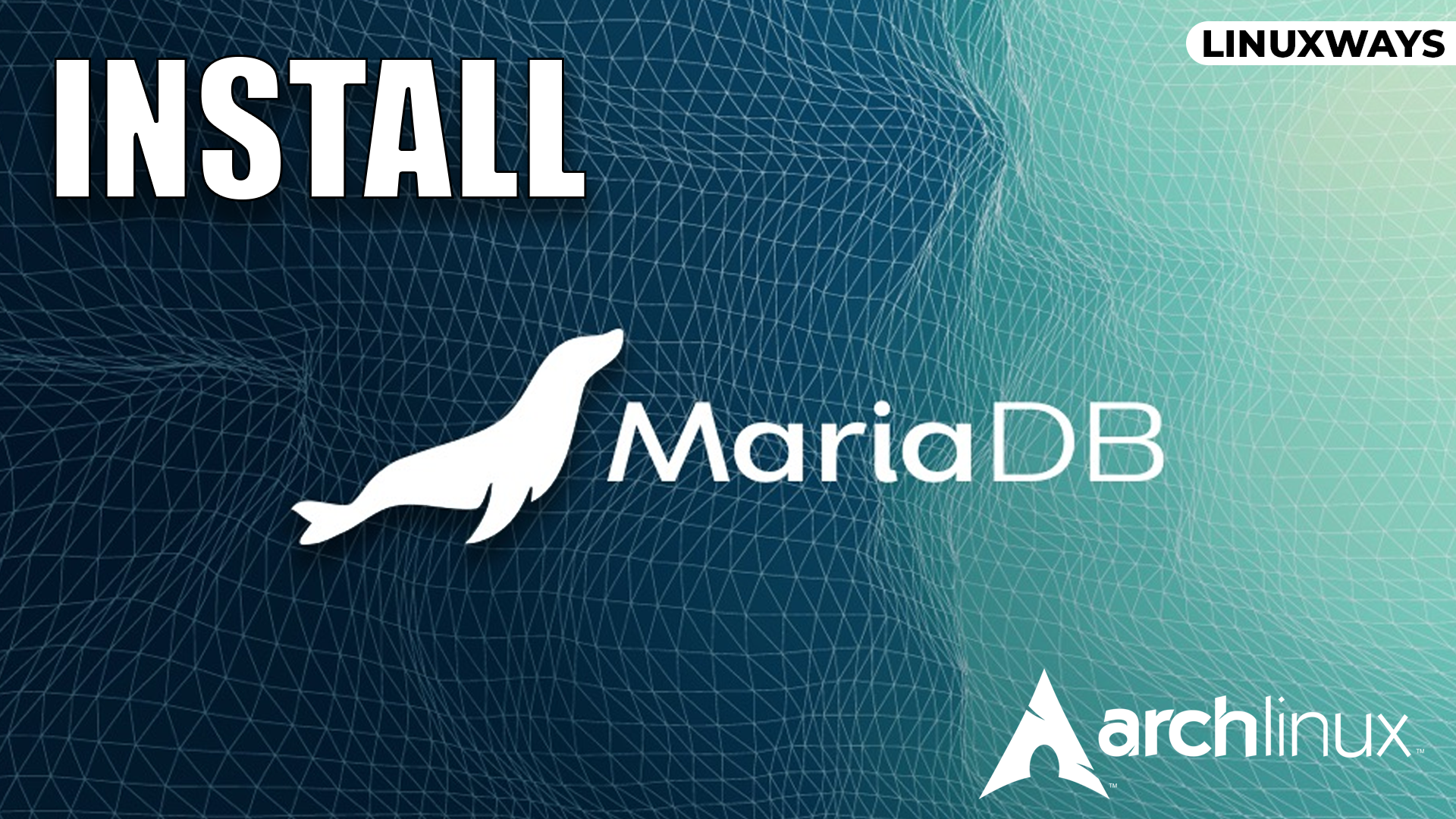 How to Install mariadb on Arch Linux