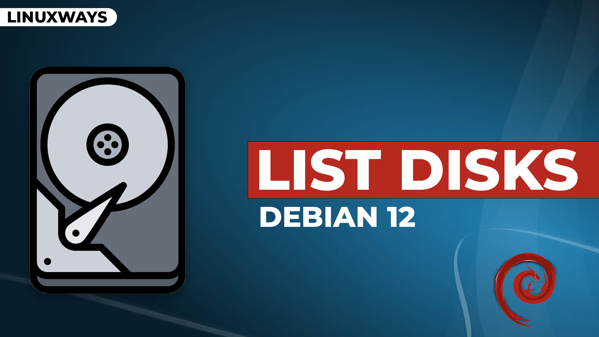 How to List Disks in Debian 12