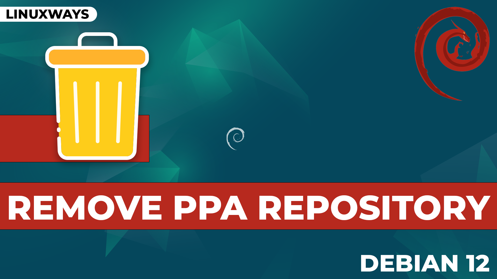 How to Remove PPA Repository from Debain 12