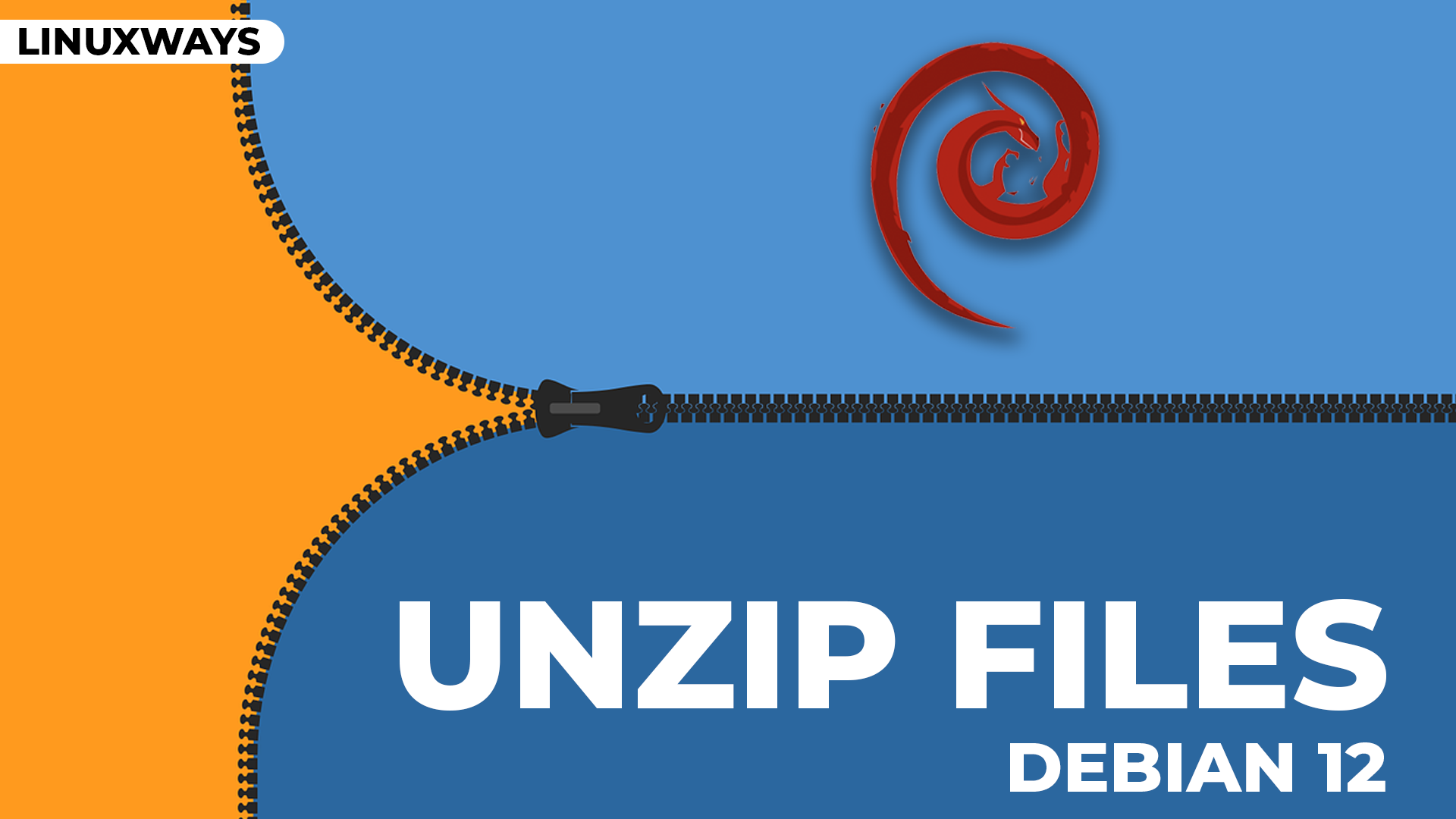 How to Unzip Files in Debian 12