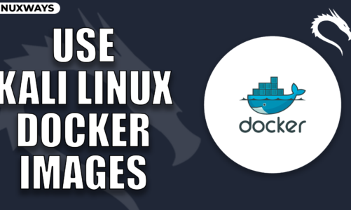 How to Use Kali Linux Docker Images