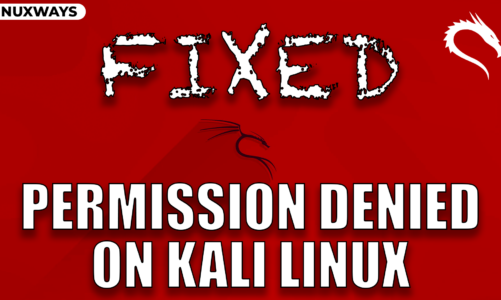 How to fix zsh- permission denied on Kali Linux