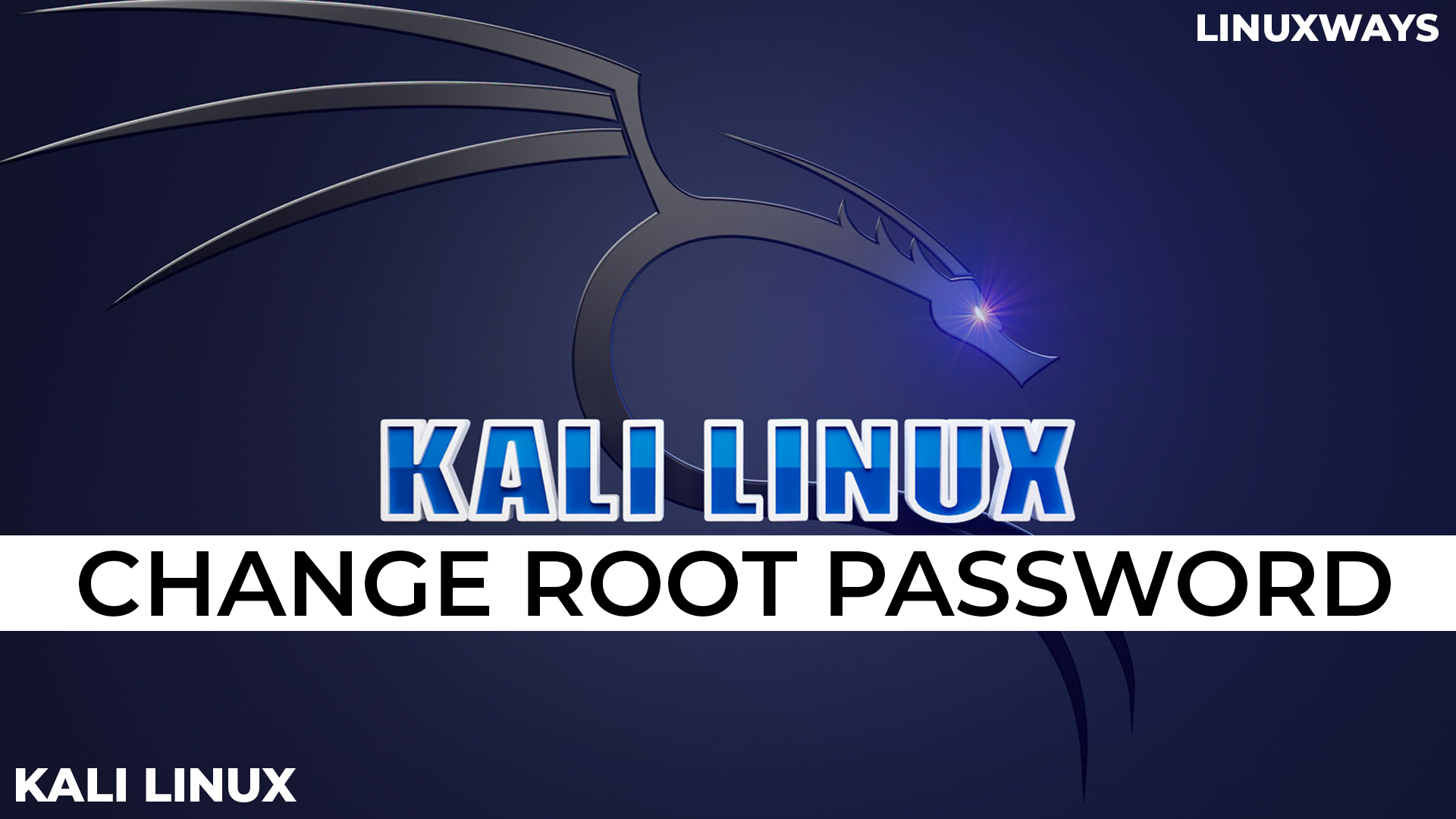 How to Change Root Password on Kali Linux