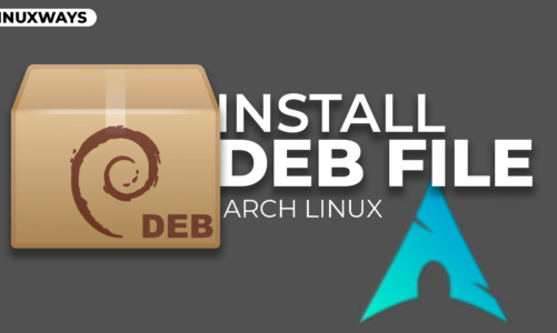 How to Install Deb Files on Arch Linux