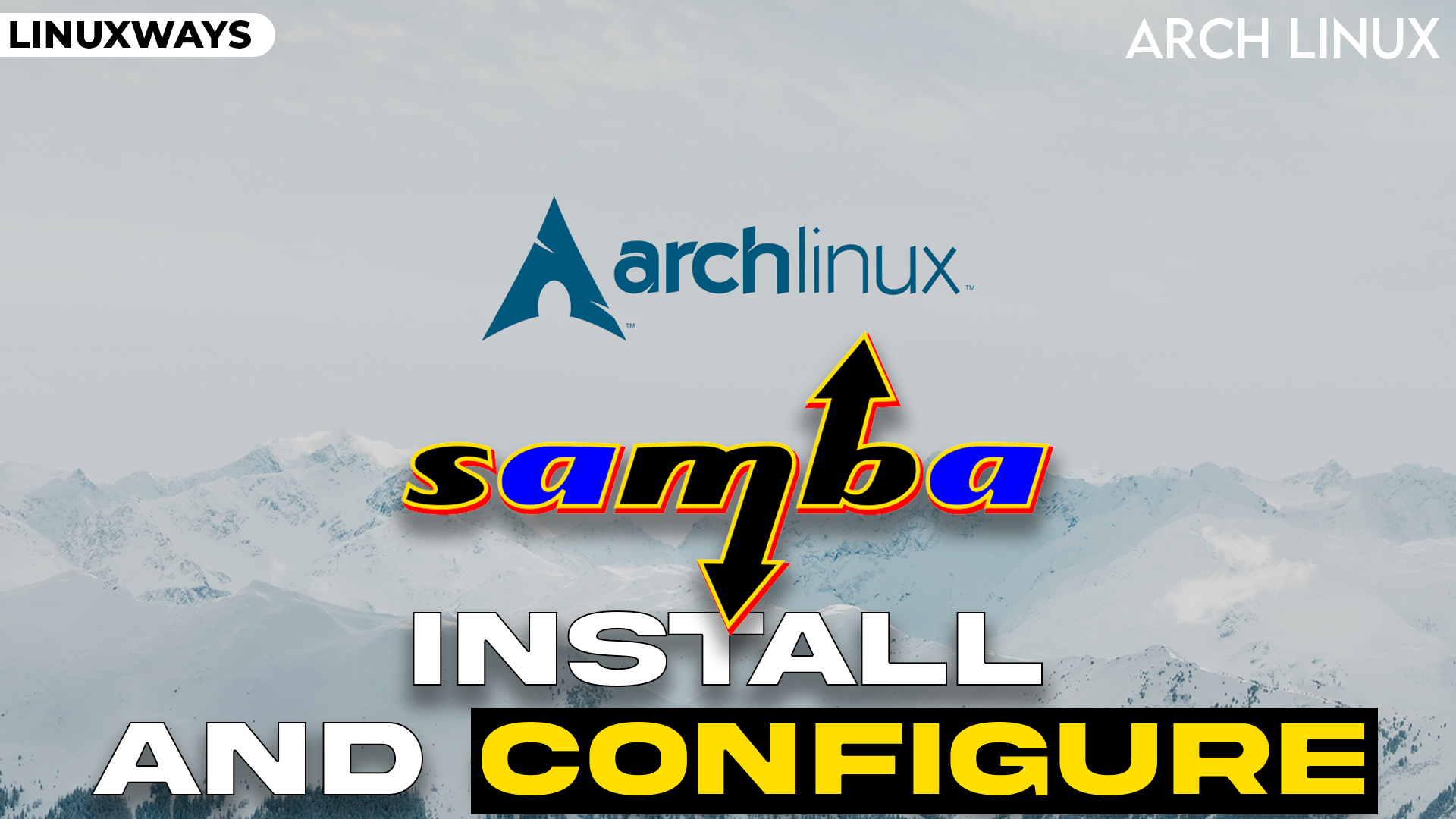 How to install and configure SAMBA on Arch Linux