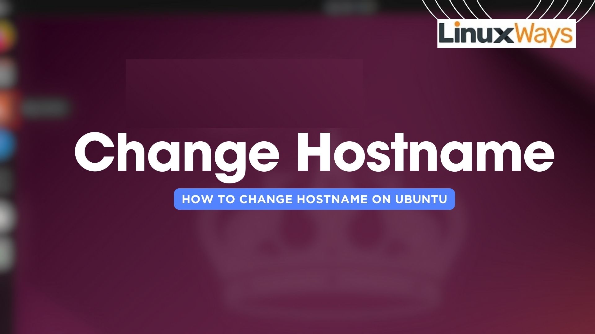 Change hostname in ubuntu 24.04