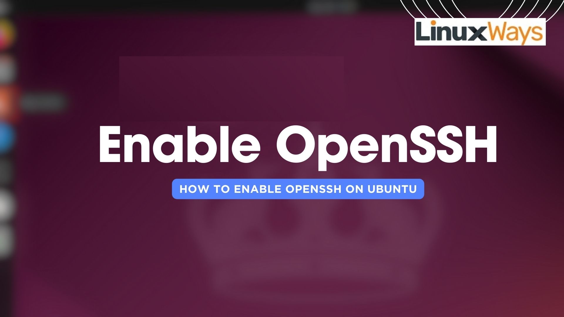 Enable OpenSSH on Ubuntu 24.04