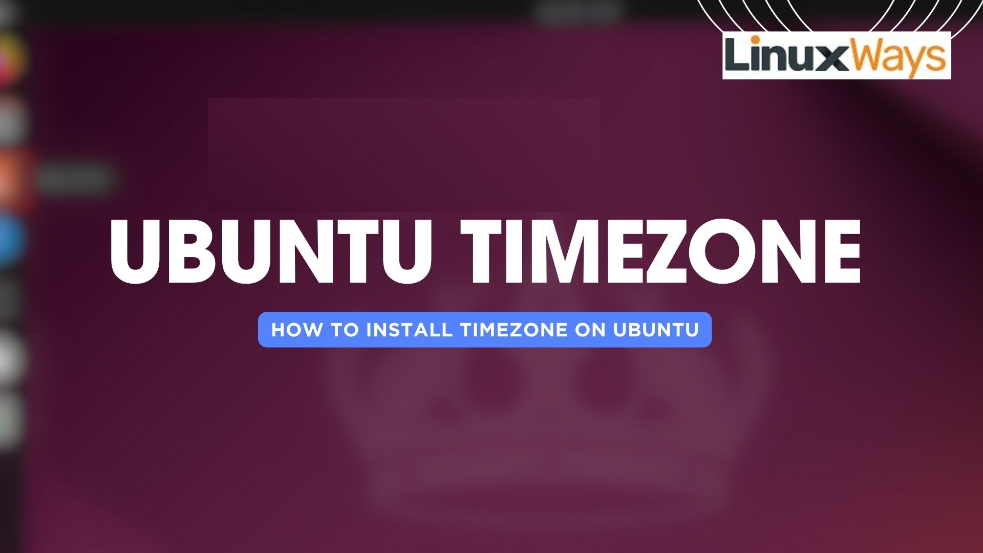 timezon in ubuntu 24.04