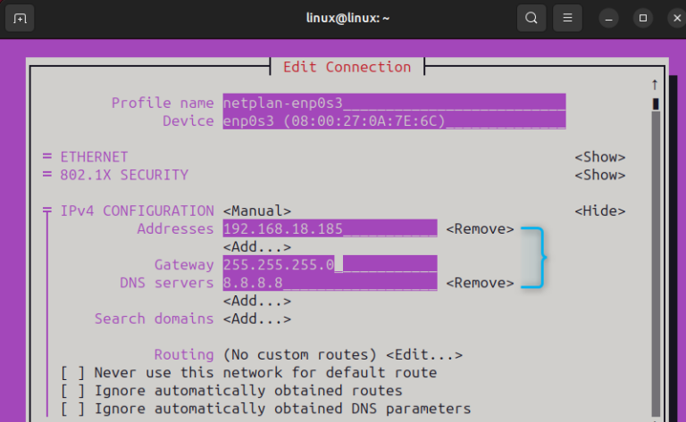 How to Configure Static IP Address on Ubuntu 24.04 – LinuxWays