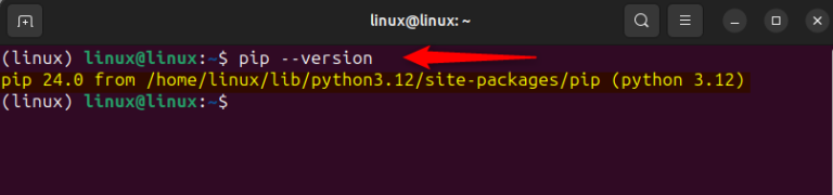 How to install Pip and Use on Ubuntu 24.04 – LinuxWays